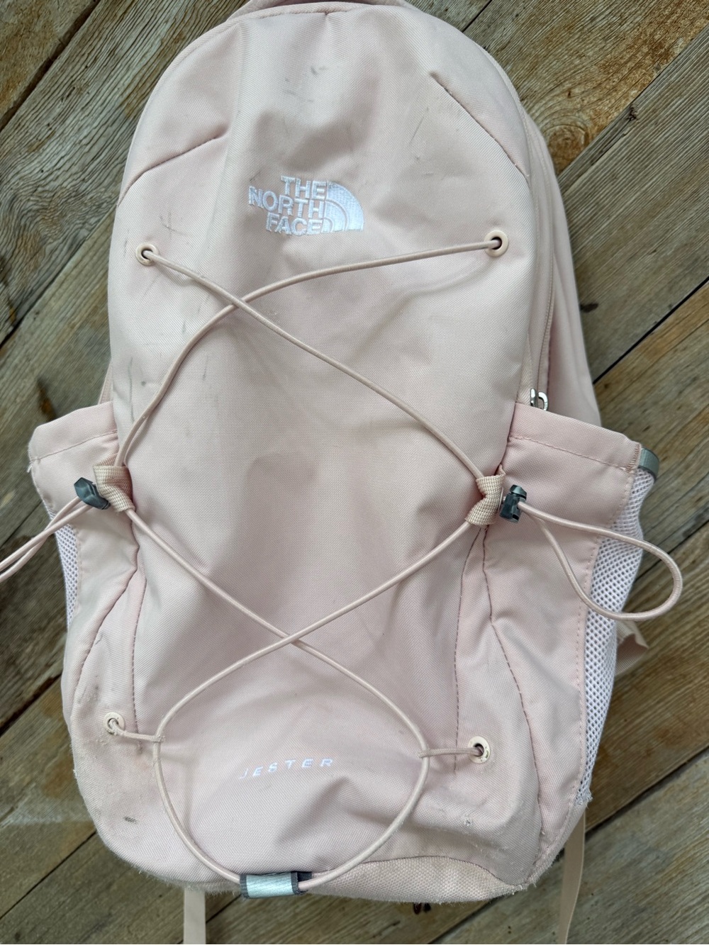 The North Face Jester Backpack in Pale Pink
